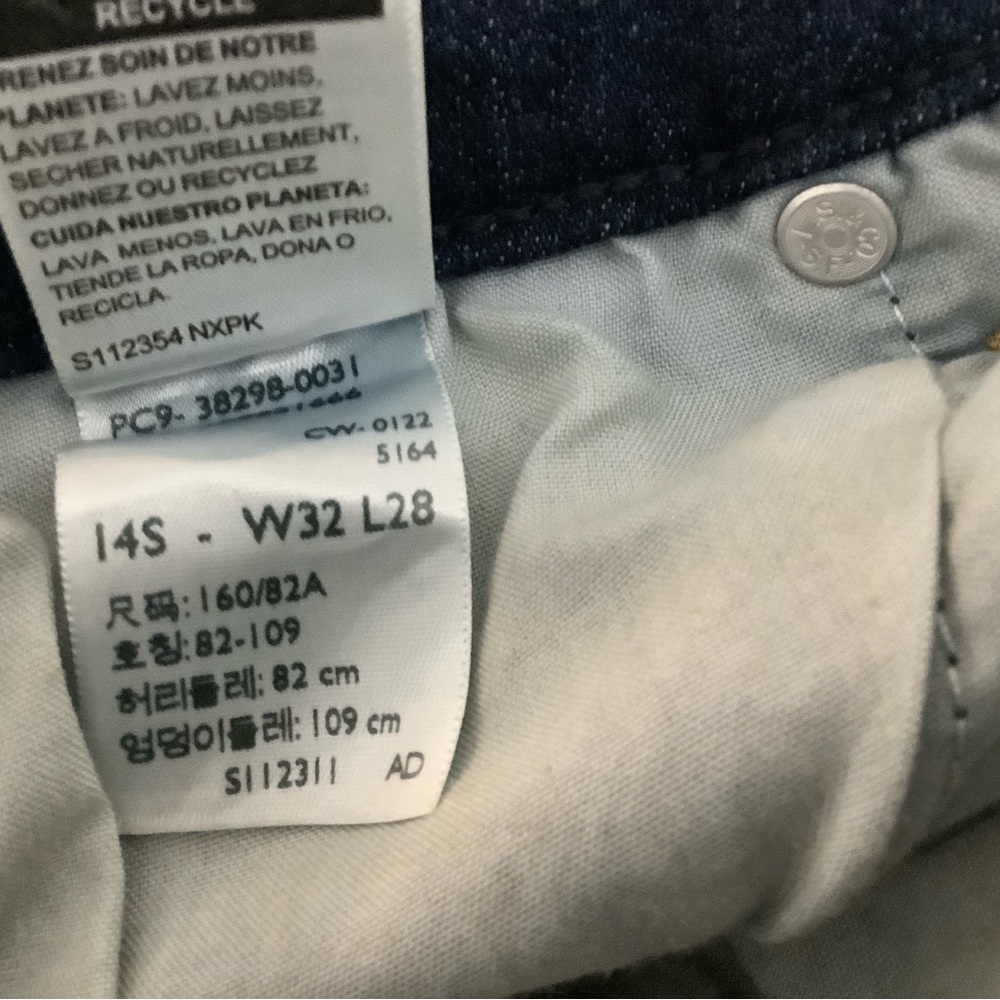 Signature by Levi Strauss Dark Women's high rise Skinny Jeans size 14 Small. - Picture 8 of 13